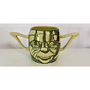 Disney Star Wars Green Yoda large Coffee & Tea Mug with Big Ear Handles